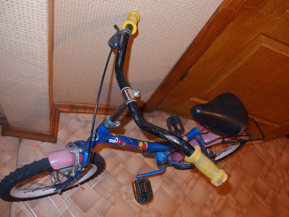 дитячий велосипед Flamingo,легкий,якісний, колеса 14". на 5-7років