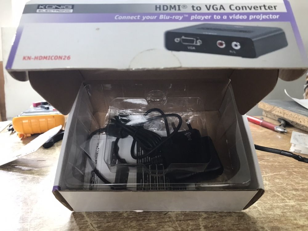 Vende-se aparelho HDMI to VGA (conversor)