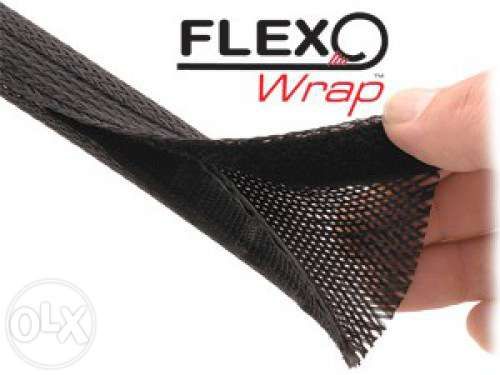 Flexo Wrap - оборачиваемая гибкая оплетка для кабеля на замке-липучке.