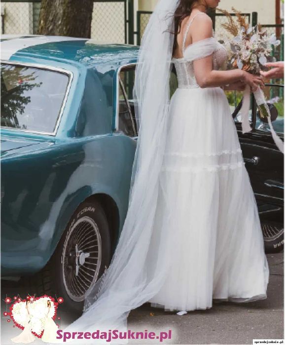 Wyjątkowa suknia ślubna Edgerton Boho