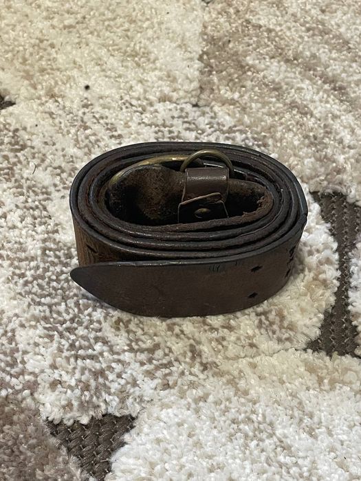 Шкіряний офіцерський ремінь