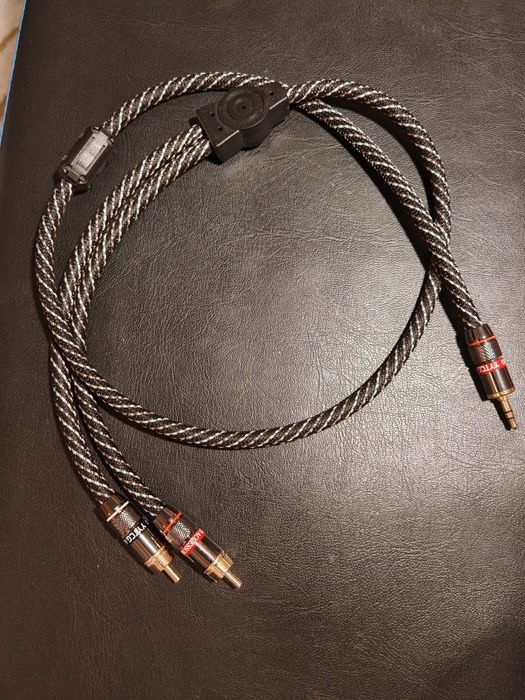 YYAUDIO HiFi 3.5mm do 2rca Kabel audio AUX 3.5 Stereo Jack RCA