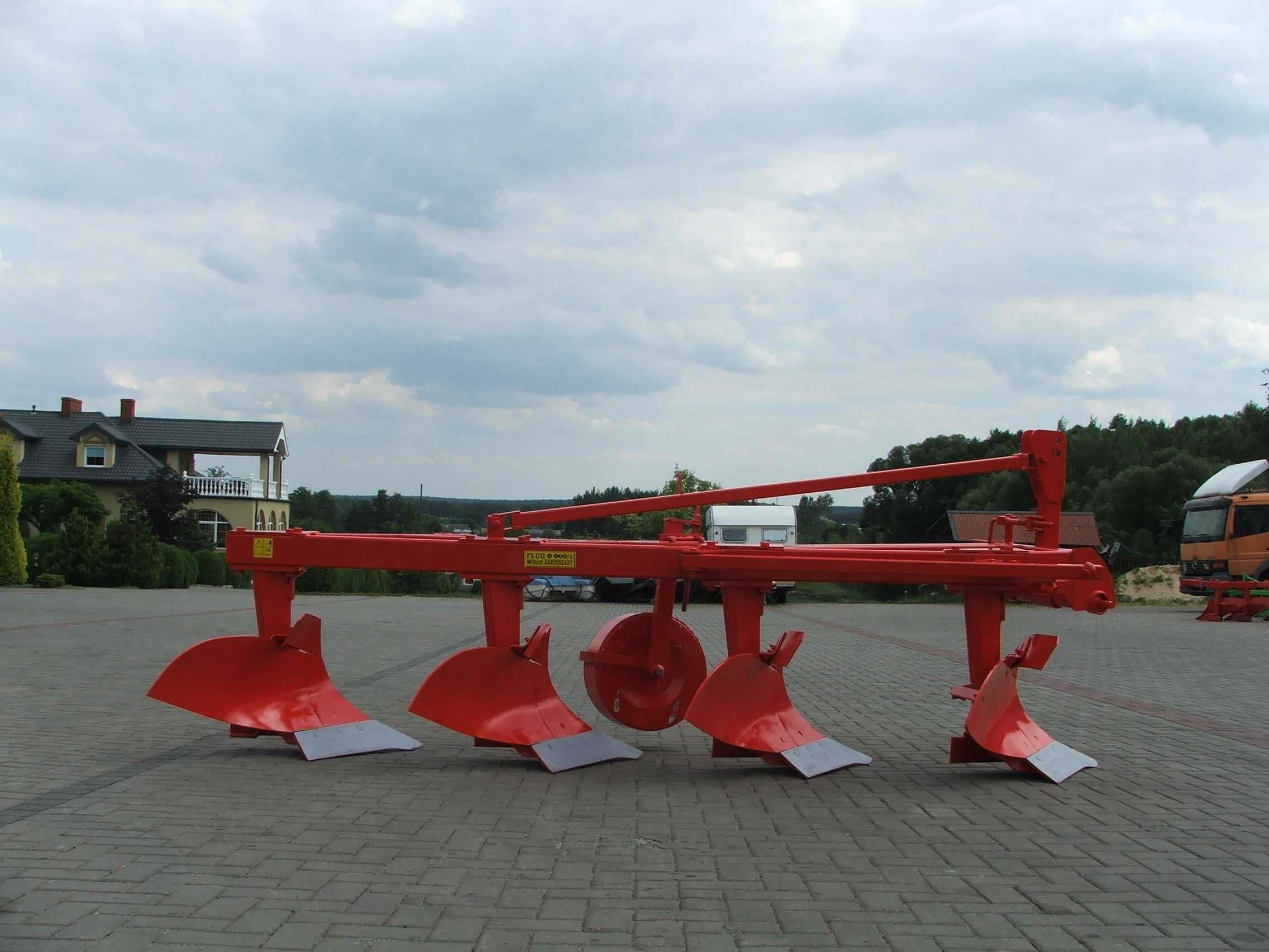 Pług jednobelkowy zagonowy JBM Atlas Radomsko Kutno Płock Wieluń Koło