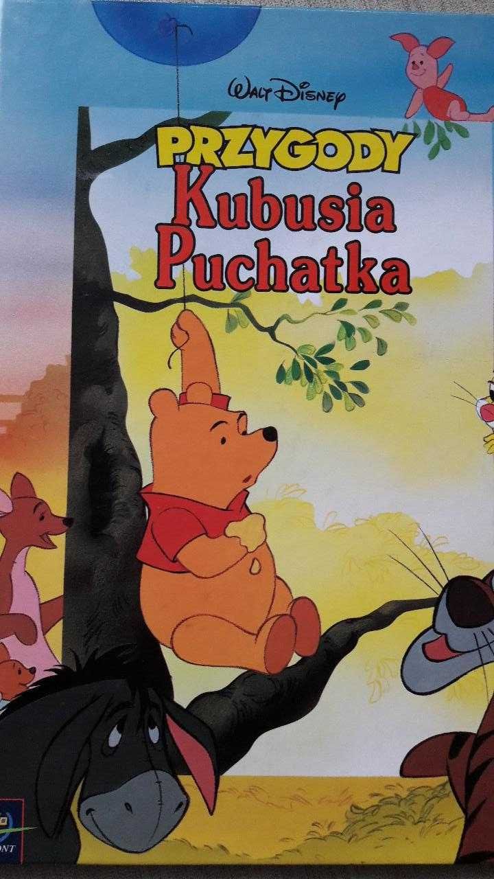 Przygody Kubuś Puchatek książka, film CD, szablony do rysowania