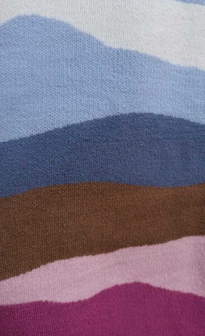 SINSAY Cudny sweterek falowane kolory 158