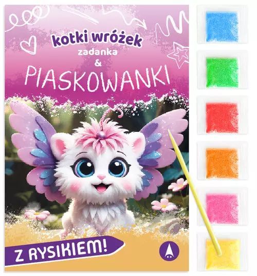 Zadanka & piaskowanki. Kotki wróżek. Skrzat. Nowy Produkt