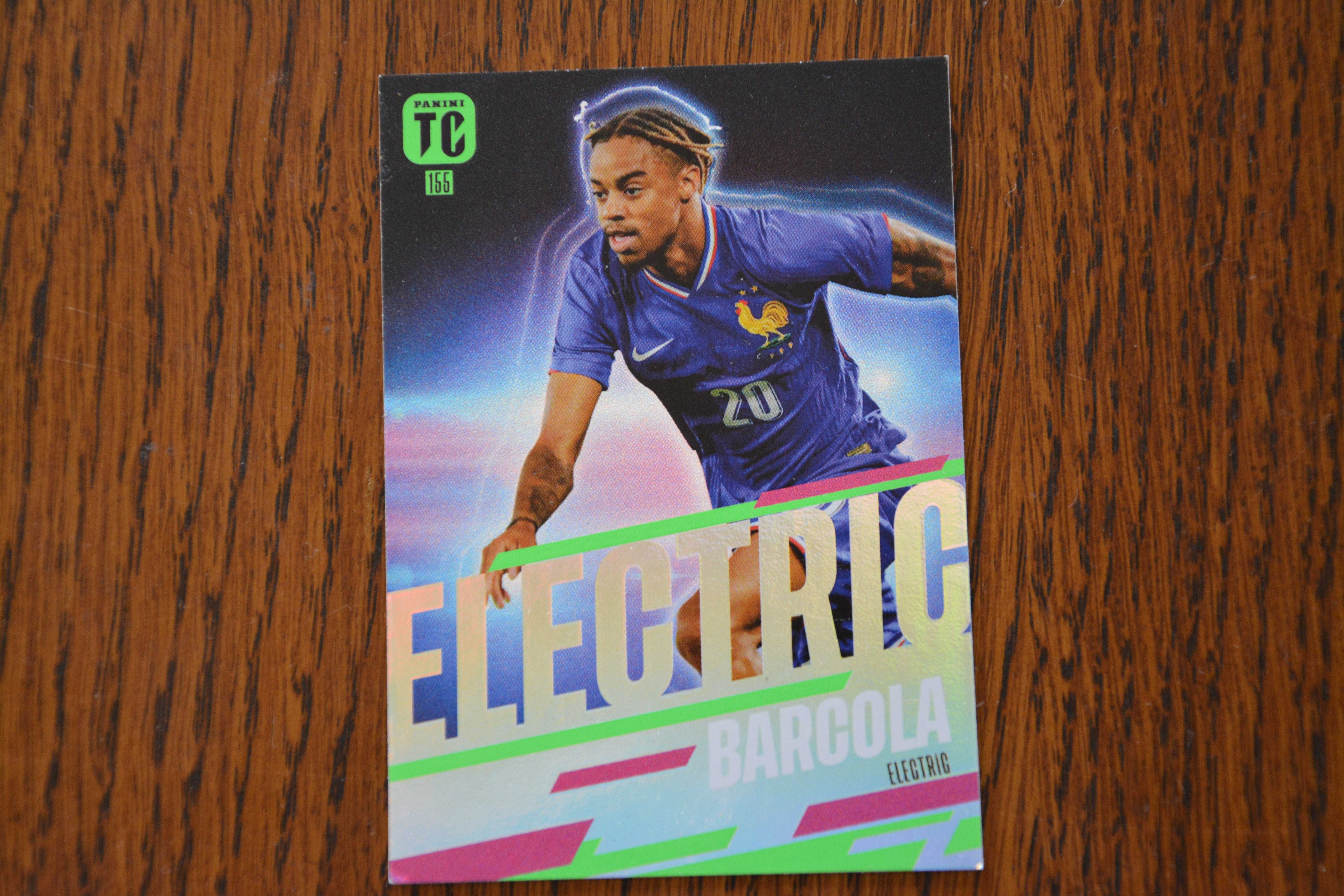 Bradley Barcola Electrik 155 Panini FIFA Top Class 2025