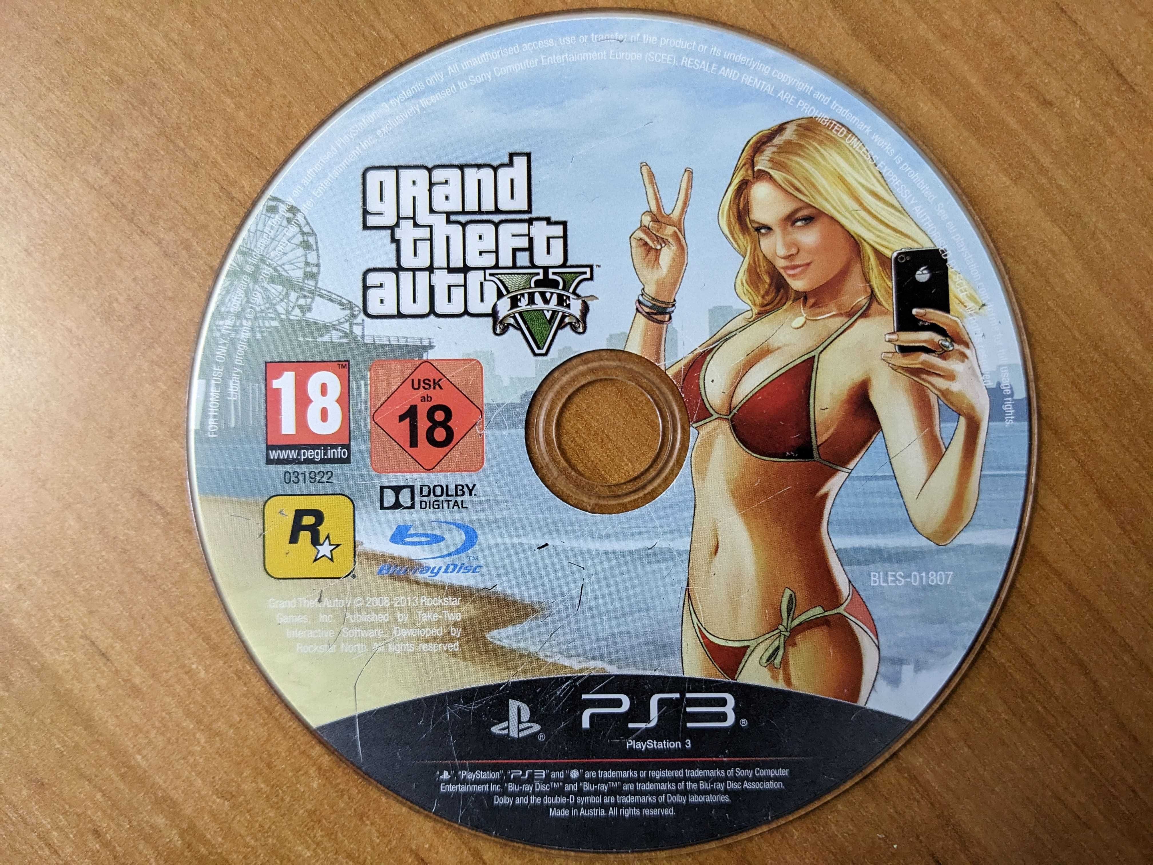 Игра Grand Theft Auto V для PlayStation 3