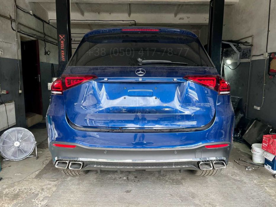 Обвес GLE63 AMG Mercedes GLЕ V167 W167 Бампер Решетка Насадки Арки