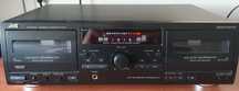 Magnetofon Deck JVC TD-W254BK Sprawny