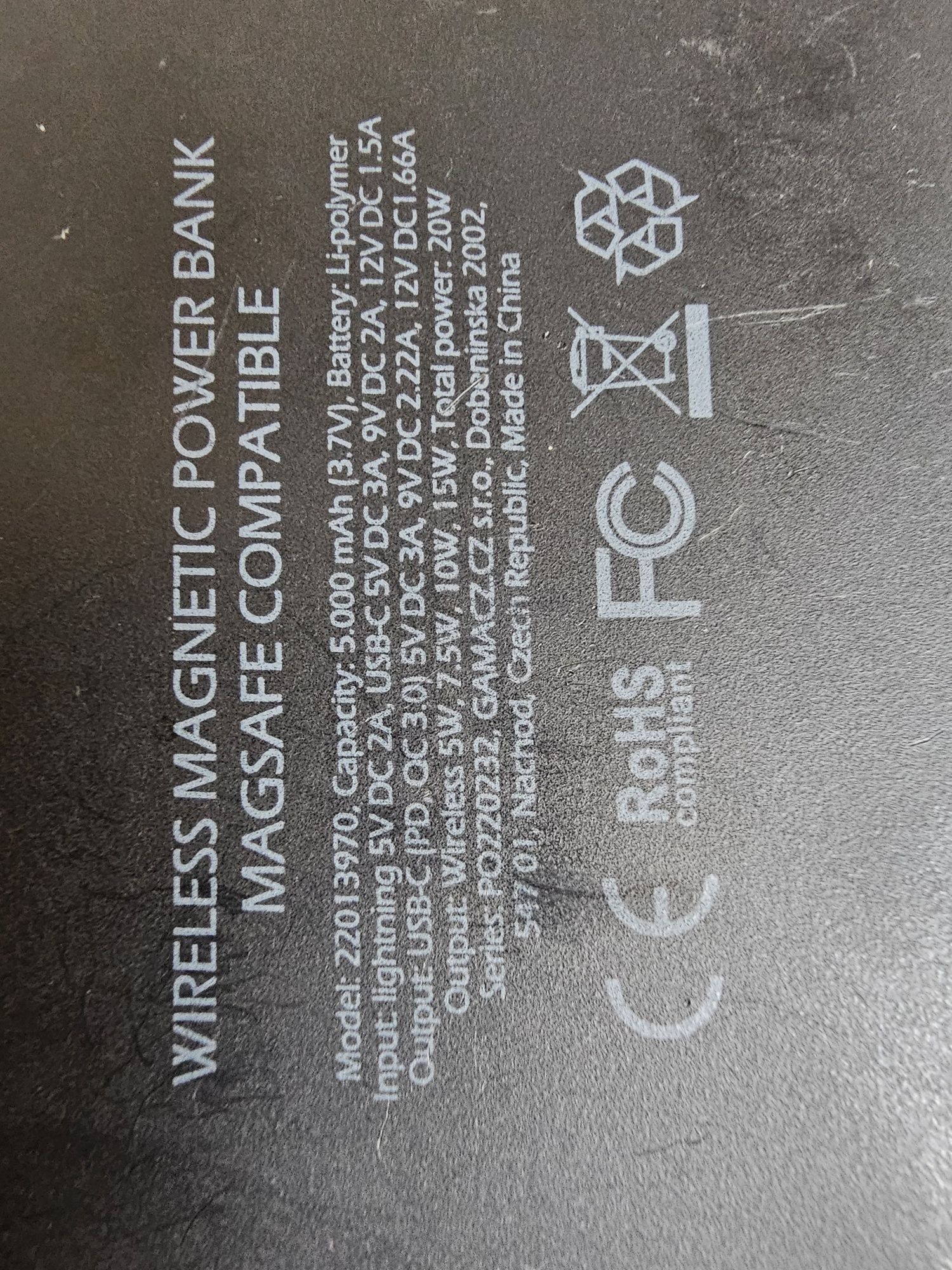 SWISSTEN magnetyczny powerbank