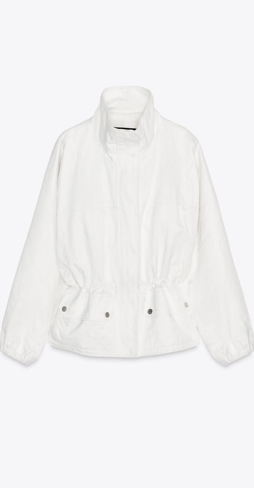 Kurtka ZARA oversize z kieszeniami, XS/S
