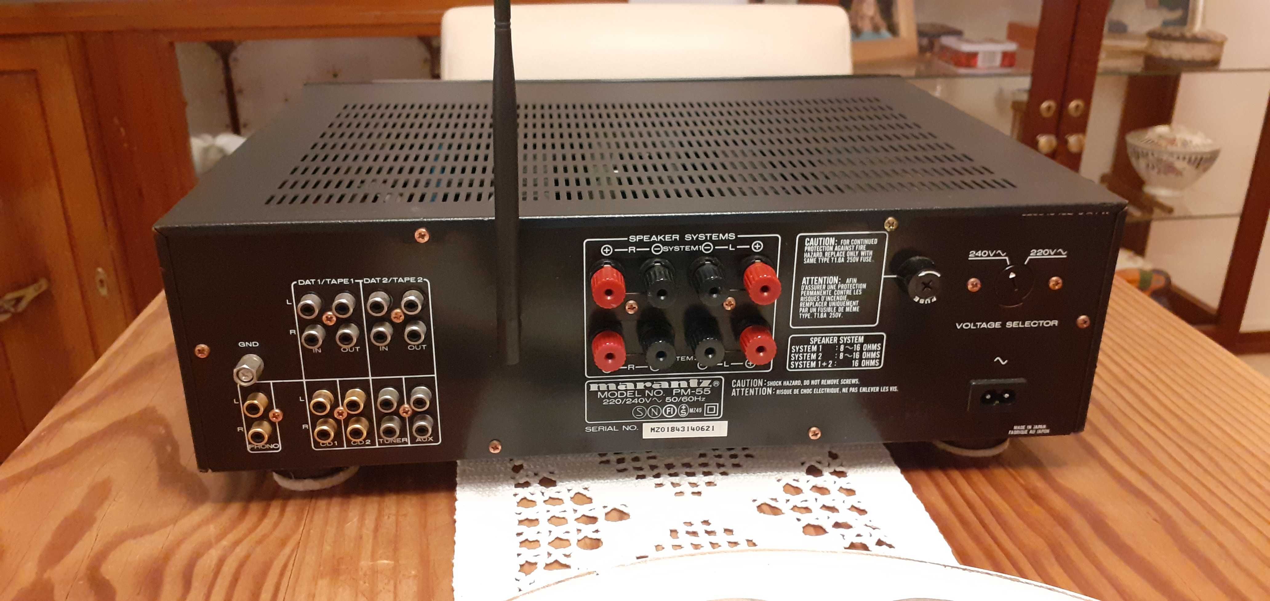 Aparelhagem Marantz com Bluetooth 5.0 + colunas Mordaunt-Short