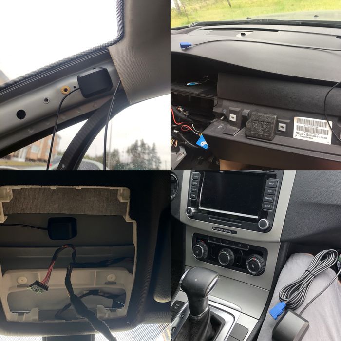 GPS антена Fakra BMW/Mercedes/Audi/Skoda/Volkswagen/Seat NBT/MIB/RNS