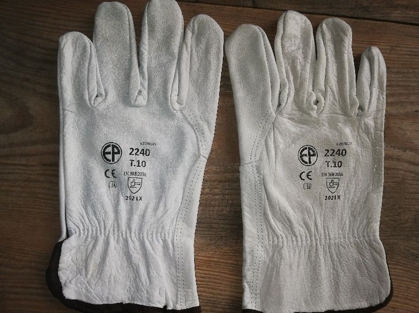 Robocze rękawice skórzane