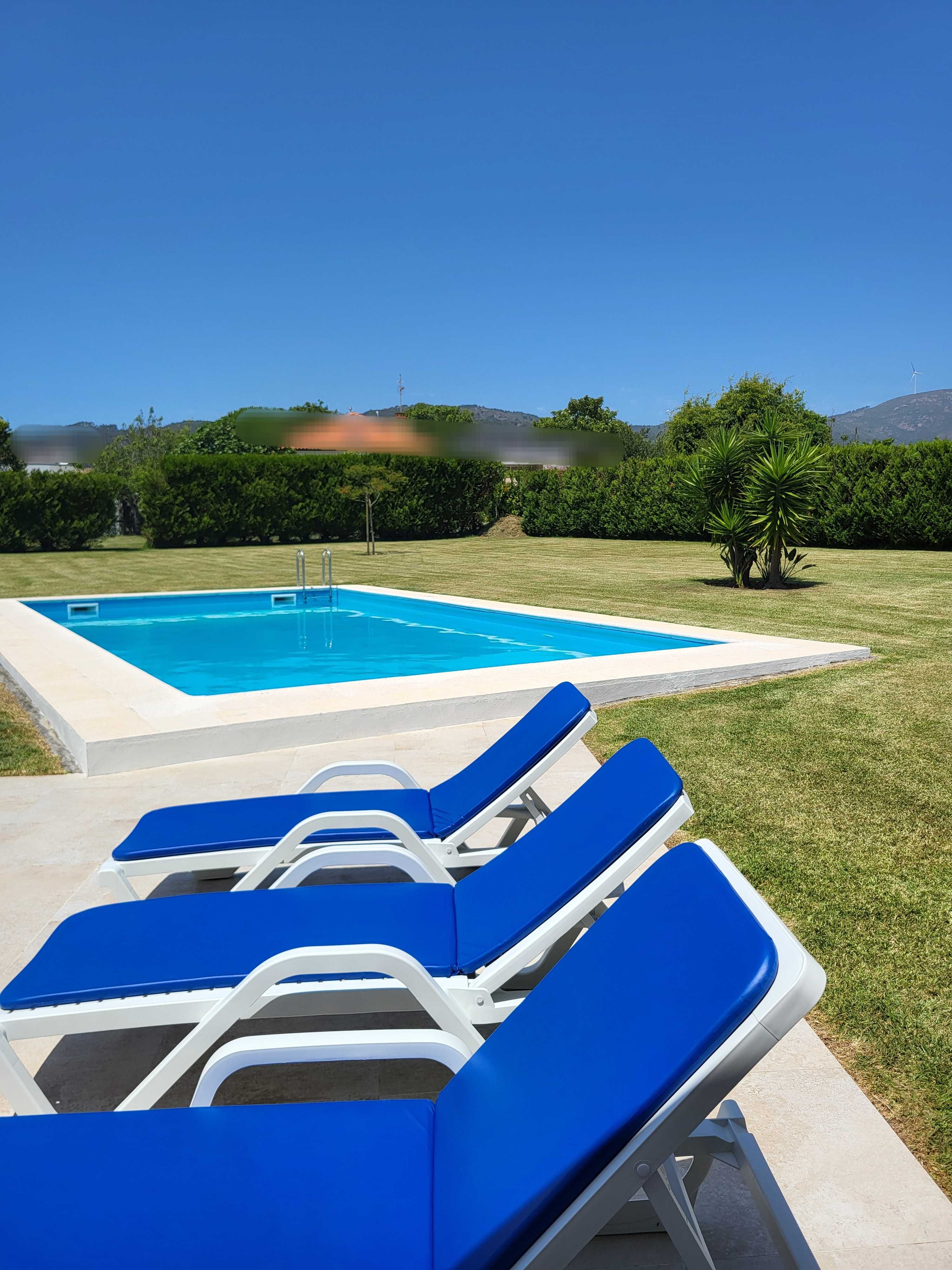 Casa de férias c/piscina V. P. Ancorancora