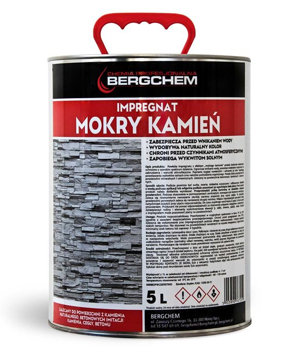 Impregnat efekt Mokrego Kamienia/Cegły 1L lub 5L