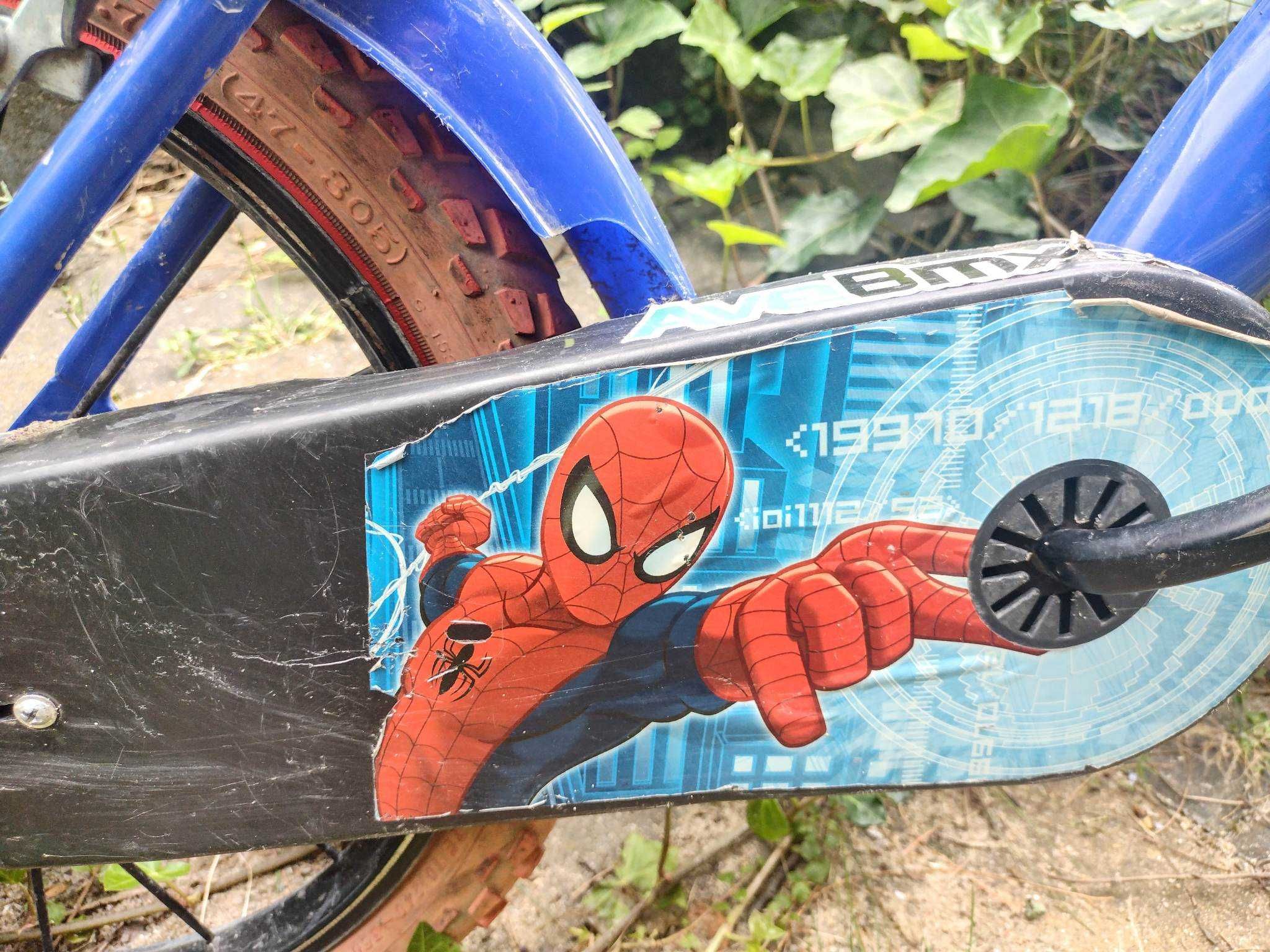 Rower BMX, spiderman, dla dziecka 6-9 lat