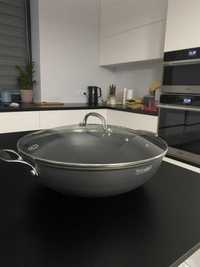 Вок з кришкою 32 см 4,6л wok скороводка