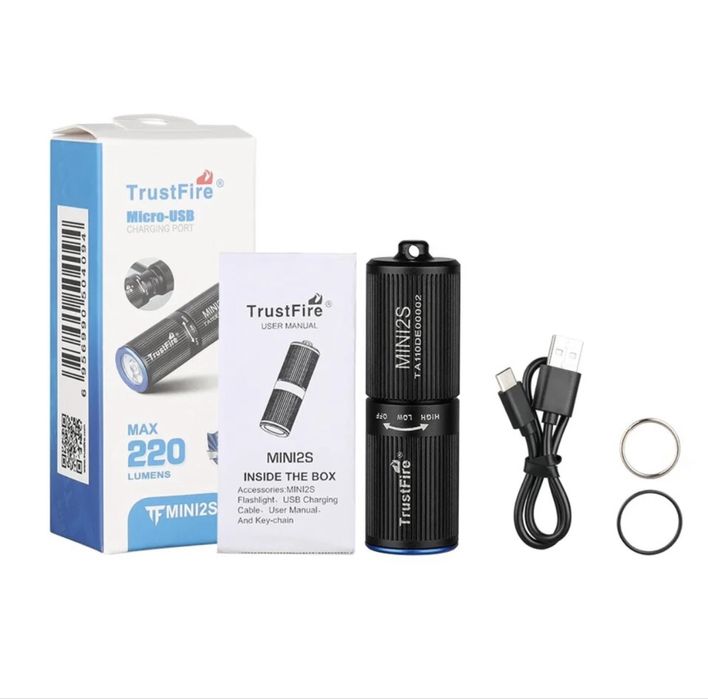 Ліхтарик Trustfire mini 2s (EDC)