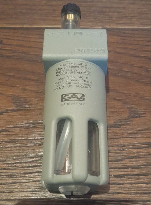 Nowy Naolejacz Olejarka Powietrza 1/4" L-180 GAV