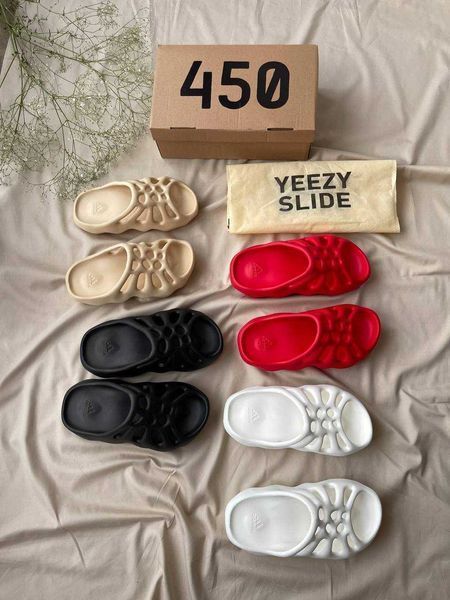 Унисекс шлепанцы Adidas Yeezy 450 Slide шлепки адидас изи шльопанці