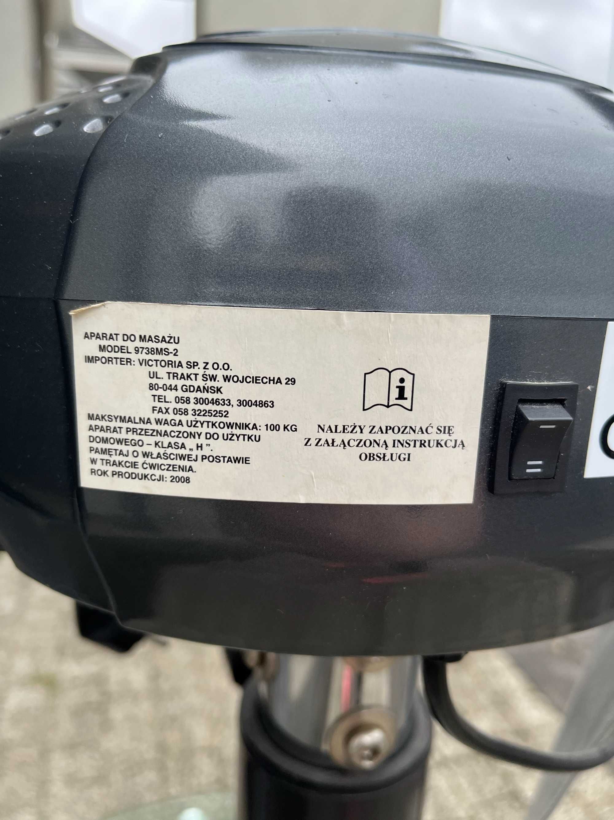 Aparat do masażu / masażer pionowy