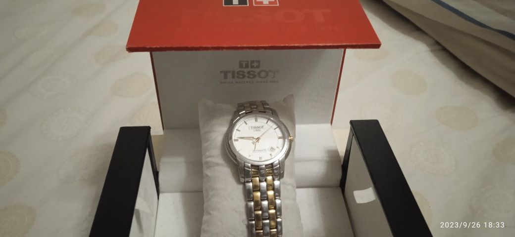 мужские часы "TISSOT"оригинал,б/у,механика