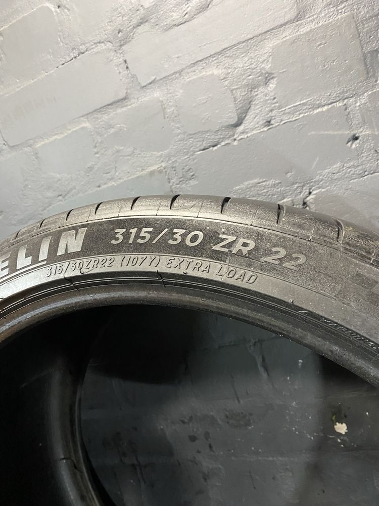 2шт 315/30 R22 Michelin Pilot Sport 4s