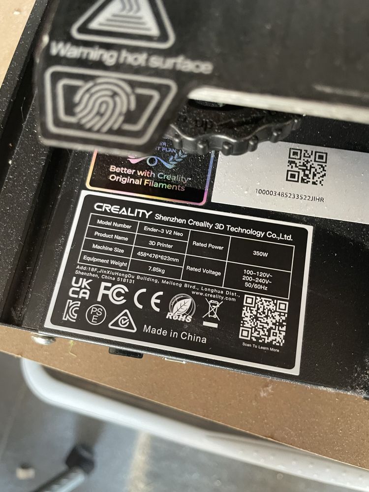 Drukarka 3D Creality Ender-3 Neo V2 + szkolenie w cenie