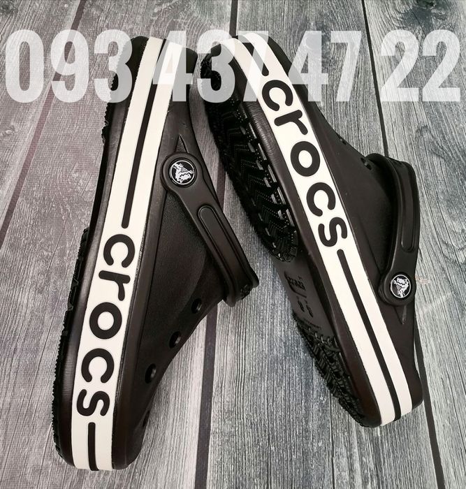 Чоловічі Крокси Сабо Crocs Bayaband Clog Charcoal Navy Black