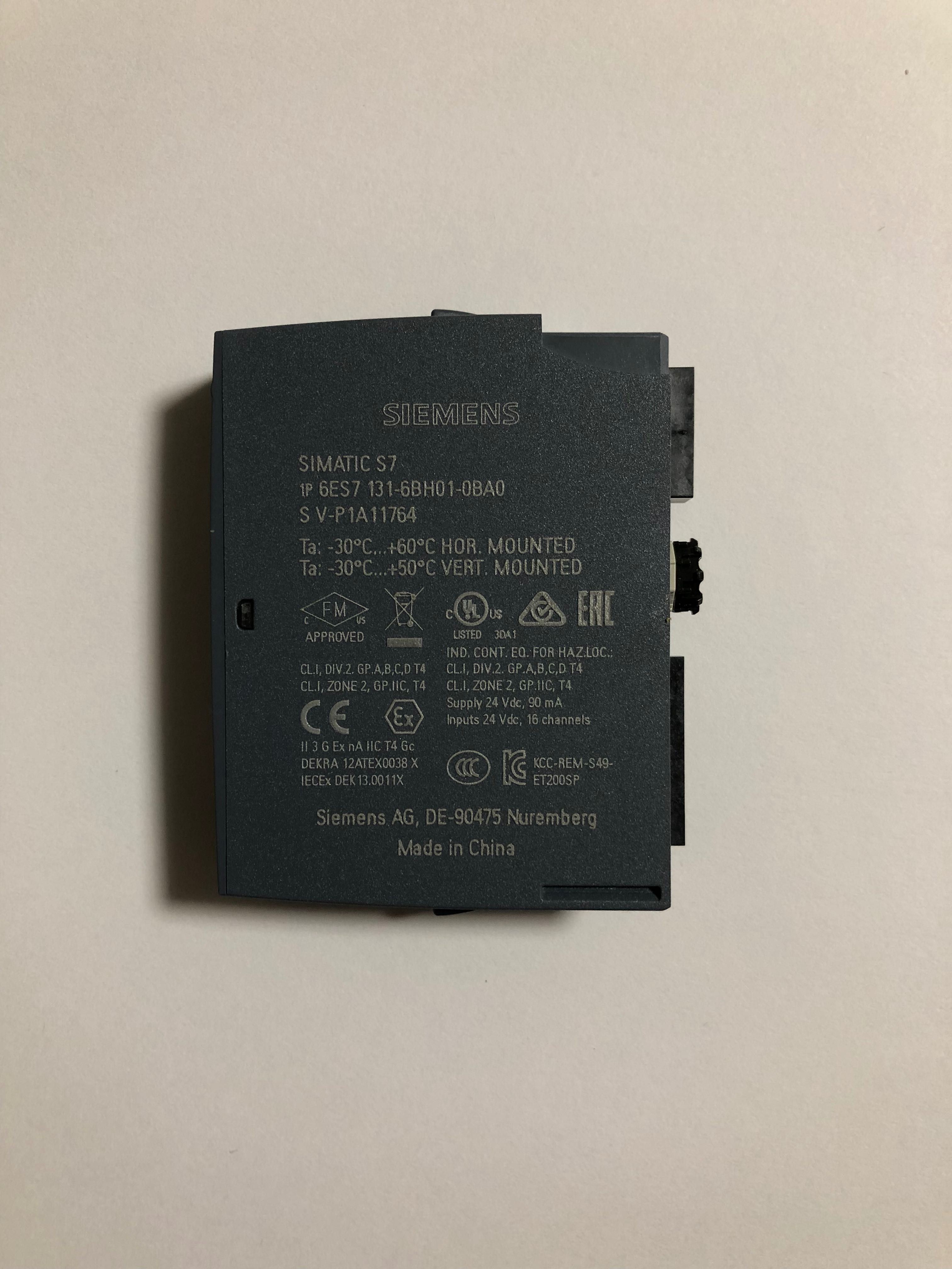 Simatic et 200sp, moduł wejść binarnych, 6es7131-6bh01-0ba0