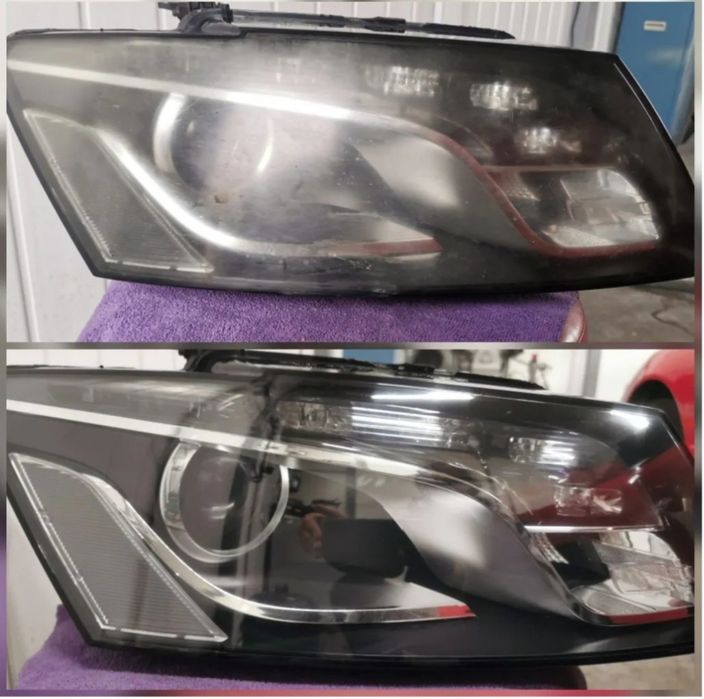 Regeneracja naprawa reflektorów lamp wymiana kloszy spawanie plastików