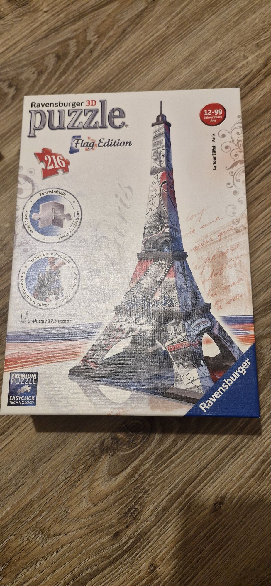 Puzzle 3D Edition Wieża Eiffla