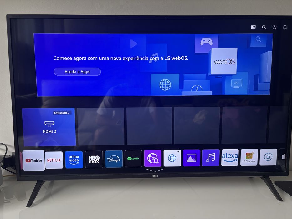 TV LG 43” 4K SmartTV