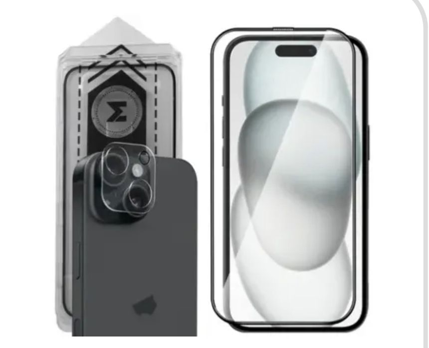 Folia ochronna na cały ekran MONASAY do iPhone'a 15 Plus 6,7 [1 opakow