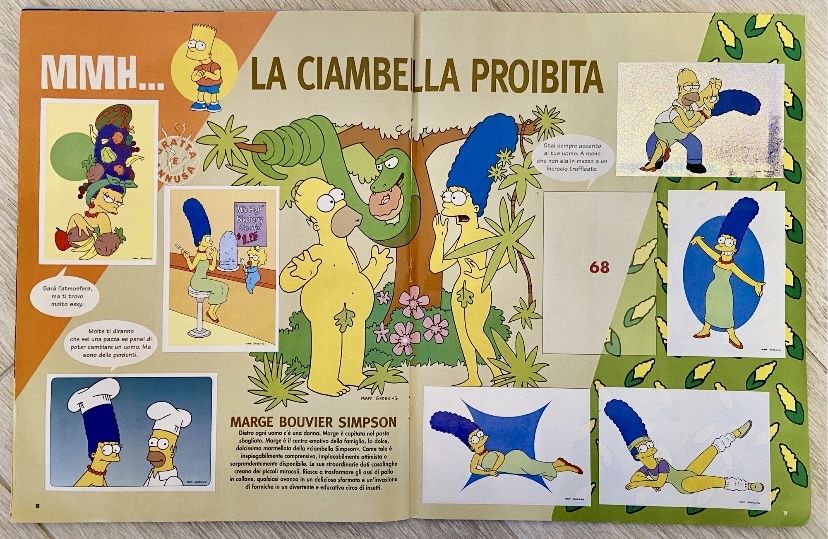 Супер ціна!!! Колекційний альбом Panini наклейок із сімейкою Сімпсонів