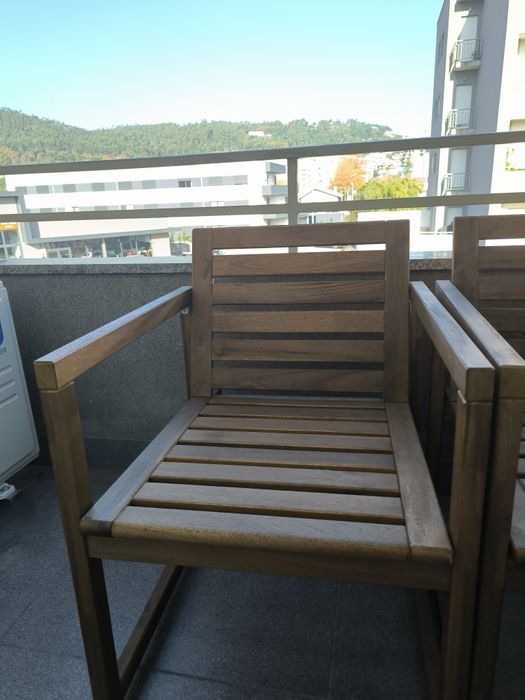 Cadeiras jardim/varanda