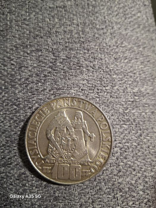 Tysiąclecie Państwa Polskiego. 100 złotych.
