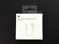 Переходник Apple Адаптер Apple 3.5mm to Lightning Aux на айфон епл AUX