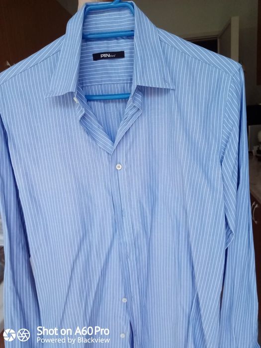 Camisa tam S, Slim Fit