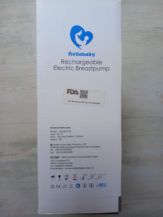 Extrator de leite elétrico portatil - Electric portable breast pump