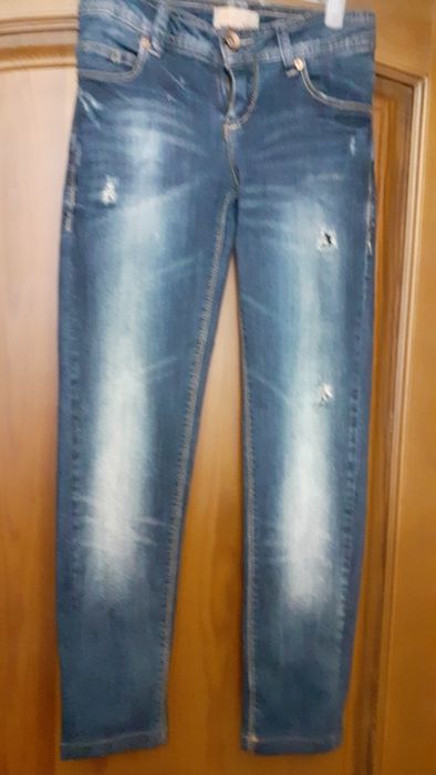 Брюки джинсовые размер S-M