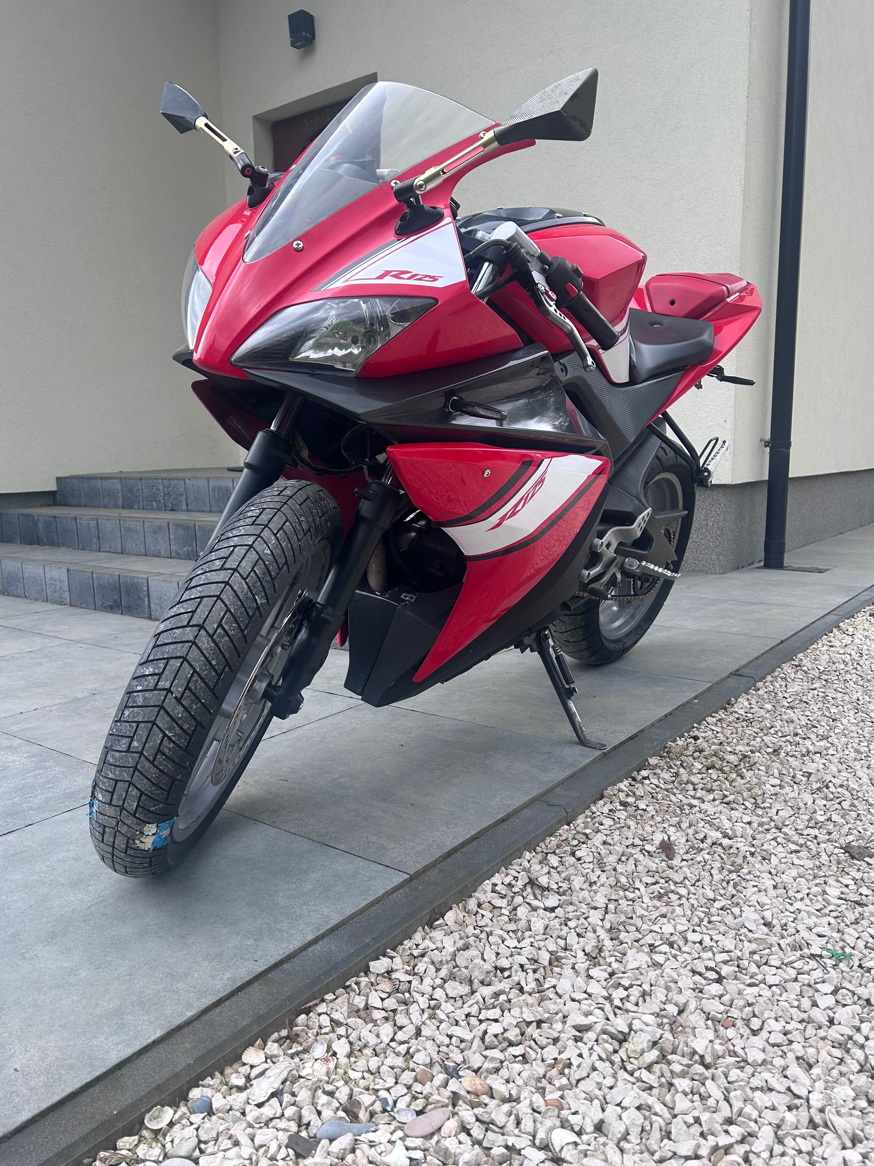 YAMAHA R125 przyszykowany  na wiosnny sezon