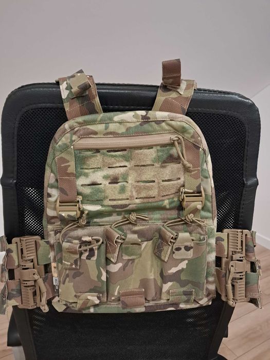Kamizelka taktyczna typu Plate Carrier M-Tac Cuirass QRS MultiCam