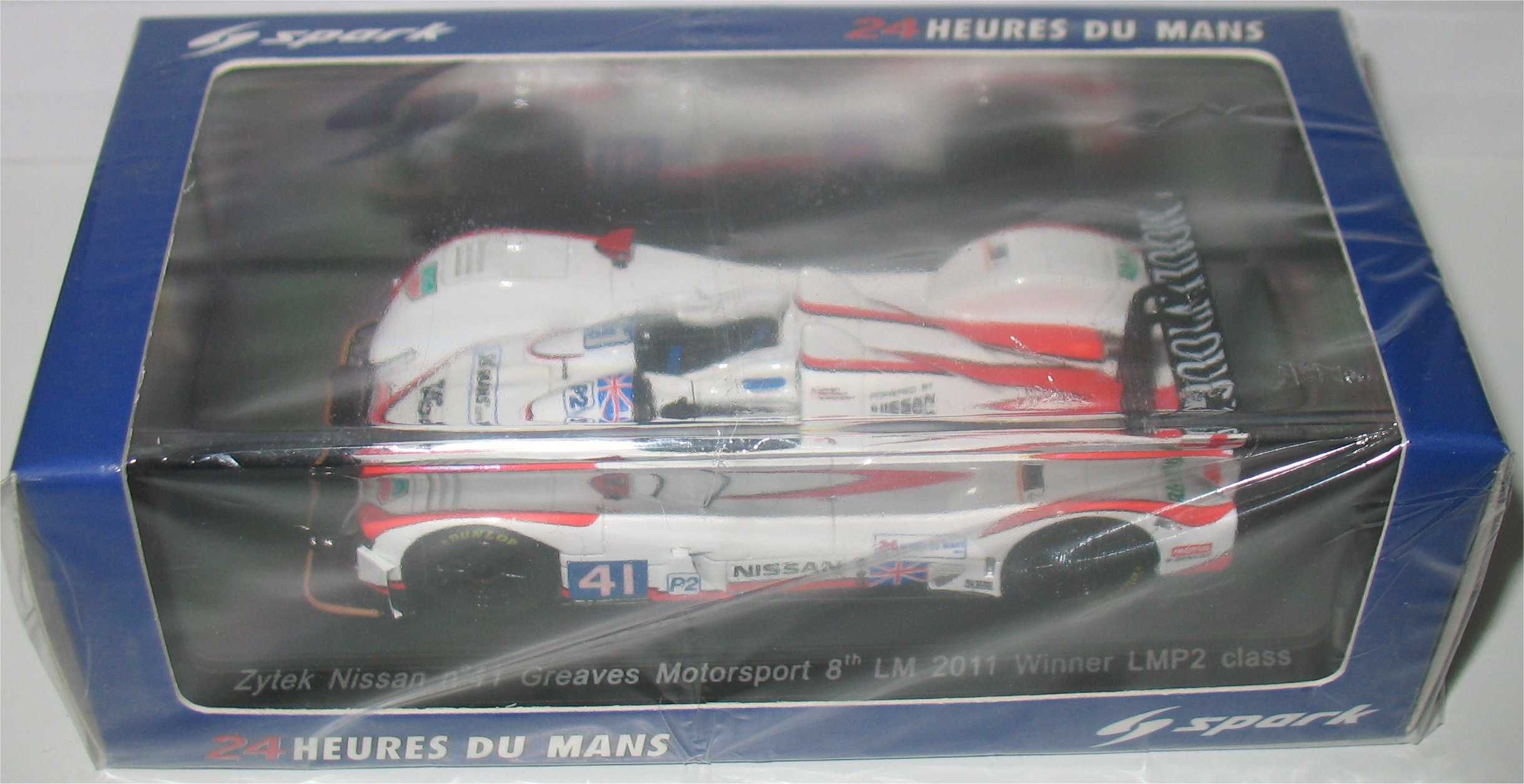 Spark - Zytek Nissan - Le Mans 2011- Vencedor LMP2