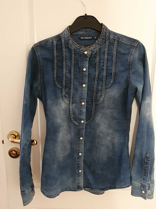 koszula jeansowa damska