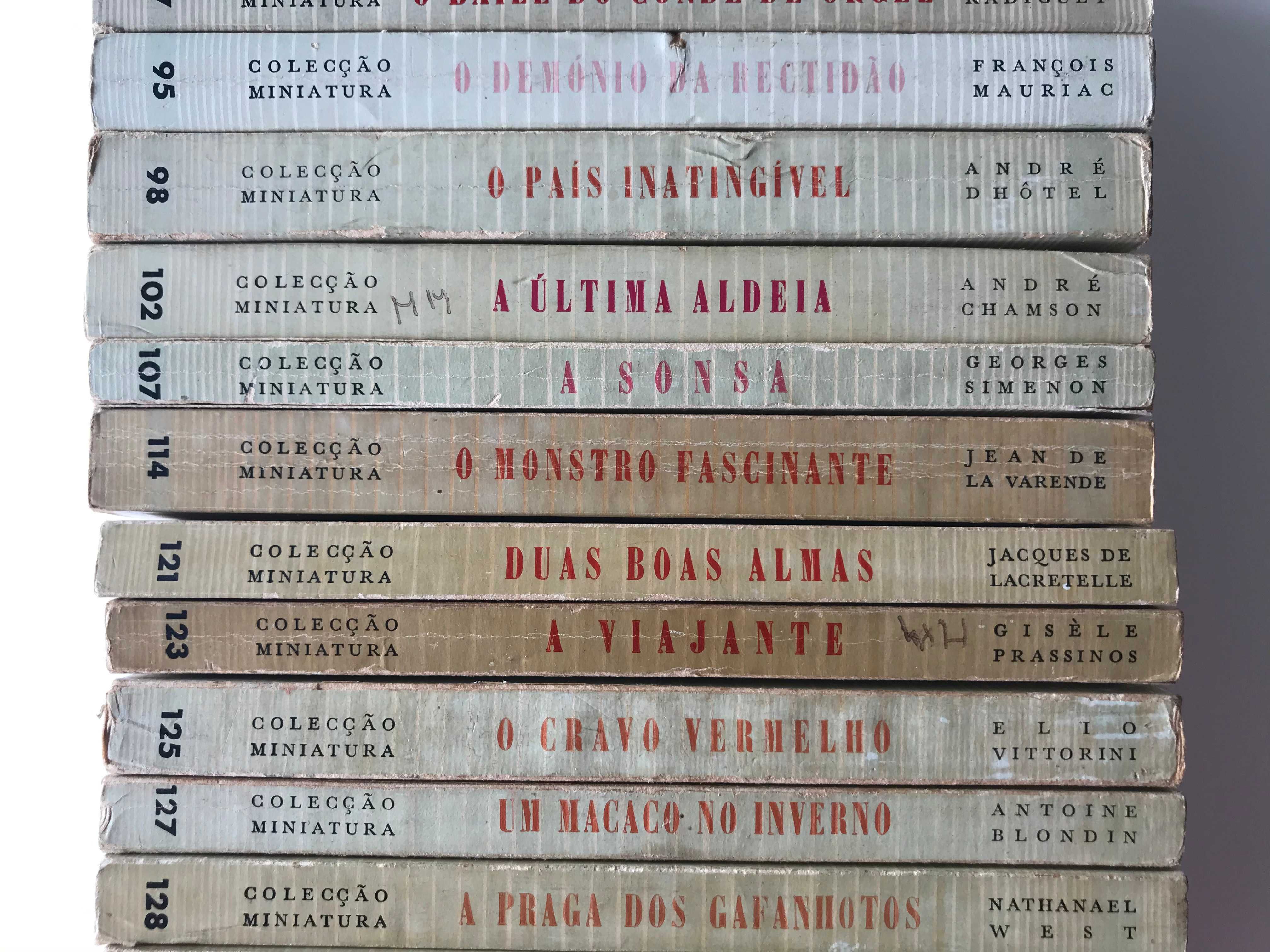Colecção Miniatura dos Livros do Brasil - 8 livros
