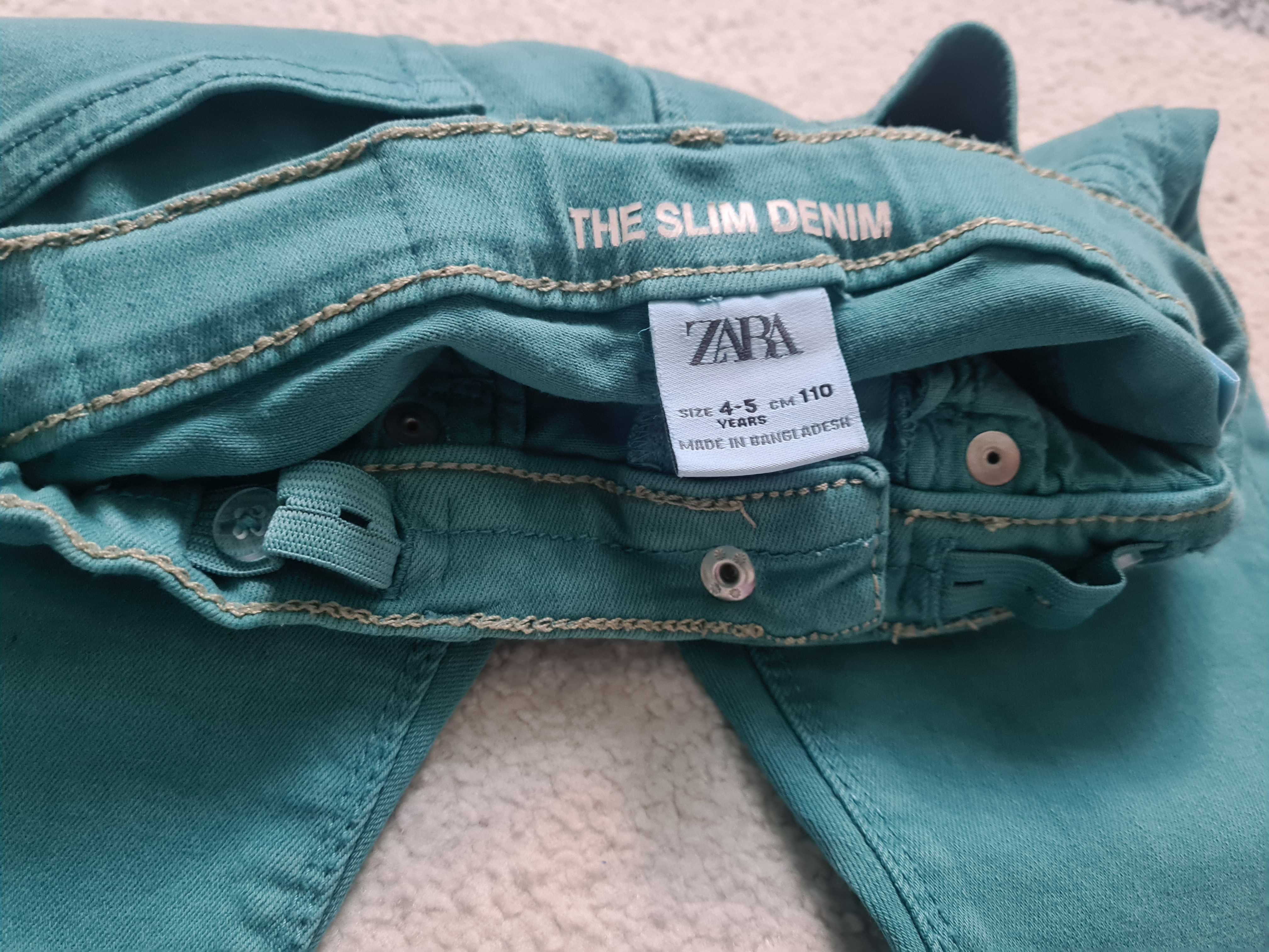 Jeansy skinny Zara rozmiar 110