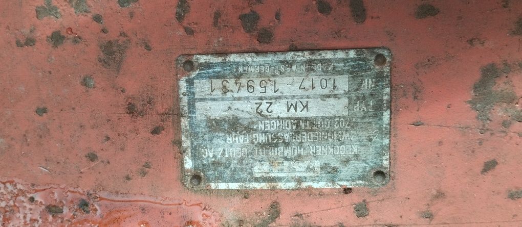 Kosiarka rotacyjna Deutz